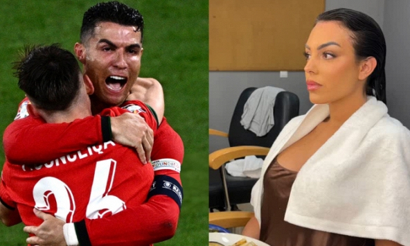 Bất ngờ vắng mặt trong ngày Ronaldo lập kỷ lục khó tin tại Euro, người đẹp Georgina đã ở đâu?