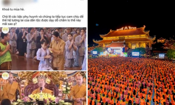 Quảng Ninh làm rõ đoạn video cô gái bị 'vong nhập' trong khóa tu hè của chùa Ba Vàng