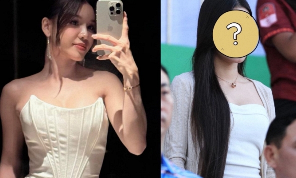 Camera tóm dính bạn gái sexy của thủ môn Lâm tây, trên mạng nóng bỏng ngoài đời thế nào?