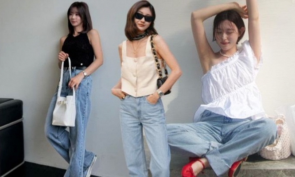 Không thích diện váy, nàng tóc ngắn hãy tham khảo 10 set quần dài thời thượng