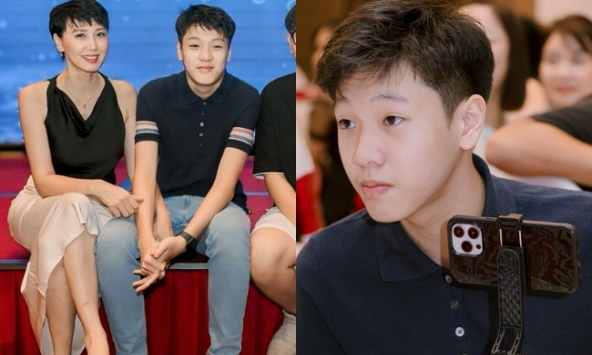 Mẹ vợ Đoàn Văn Hậu khoe nhan sắc 'hack tuổi' khi dự tiệc cùng con, em trai Doãn Hải My gây sốt với visual nổi bật