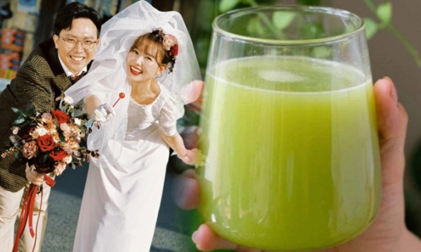 Kể từ khi cưới Trấn Thành, nhan sắc Hari Won ngày càng thăng hạng, U40 giữ dáng quá chuẩn vì 1 thức uống màu xanh lá