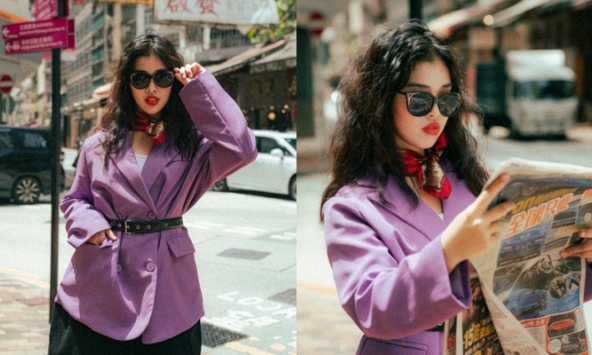 Người mẫu Như Đình khoe thần thái cực cuốn hút tại Hong Kong 