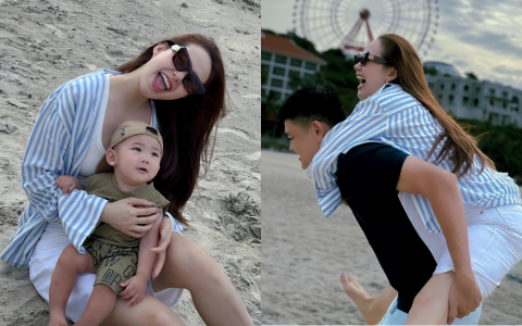 Minh Hằng được ông xã đại gia tặng cả hộp vàng nguyên khối