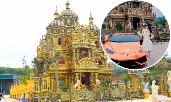 Đại gia kinh doanh phế liệu ở Nghệ An bật mí nguyên do xây lâu đài dát vàng, cô con gái nêu tiêu chí kém rể phải đủ 3 'tế'