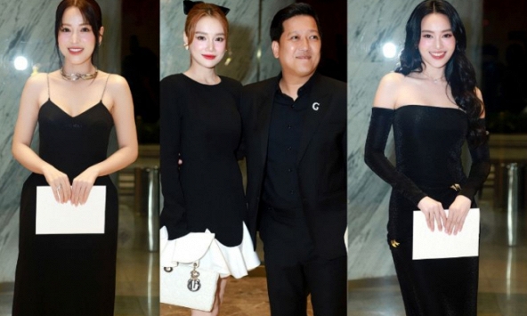 Dàn sao Vbiz đổ bộ đám cưới Midu: Nhã Phương khoe 'visual' cực đỉnh bên ông xã Trường Giang, Puka xuất hiện lẻ bóng một mình