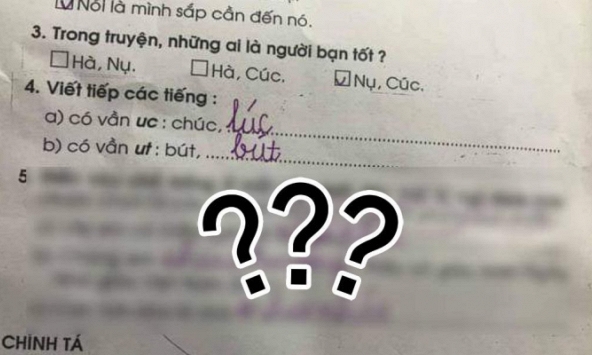 Được yêu cầu điền vào câu thành ngữ: 'Con hơn cha là nhà...', học sinh viết 2 từ khiến ai nấy cười đau bụng