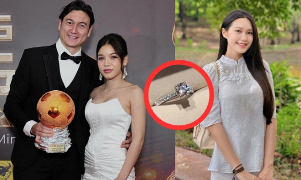 Cận cảnh chiếc nhẫn Đặng Văn Lâm dùng để cầu hôn Yến Xuân, hoá ra Doãn Hải My đã 'spoil' về 'happy ending' của cặp đôi từ 2 tuần trước