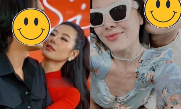 Nam Thư từng bị chỉ trích vì hành động ôm ấp sát rạt một sao nam có vợ