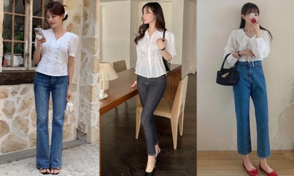 4 mẫu quần jeans kéo chân thon dài, nàng cao hay thấp đều nên sắm