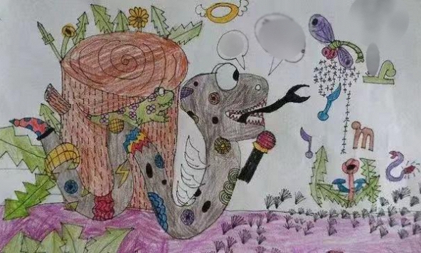 Con gái 4 tuổi mê vẽ rắn còn đoạt nhiều giải thưởng, cha mẹ tự hào nhưng chuyên gia tâm lý cảnh báo: 'Hãy cẩn thận'