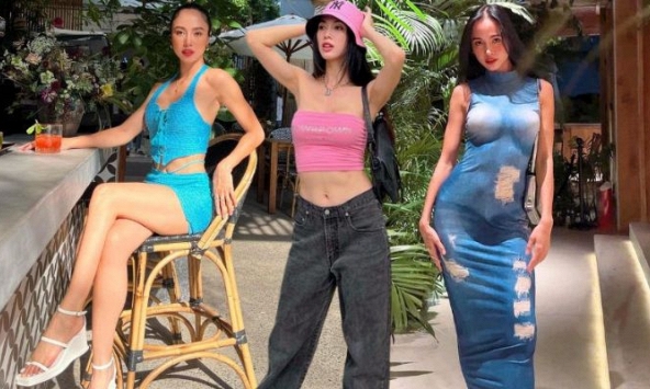 Vợ của anh tài Cường Seven: Chuyên diện đồ sexy, tôn dáng bốc lửa