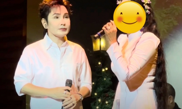 Vũ Luân công khai đăng clip hát tình tứ với đàn chị