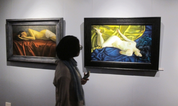 Triển lãm 'Mười bốn' của 14 họa sĩ trong 14 ngày