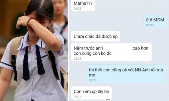 Được 9,75 Văn và 8,6 Toán, sĩ tử liền khoe với mẹ nhưng chỉ nhận về những câu nói lạnh tanh: Đã bao giờ mẹ công nhận con chưa?