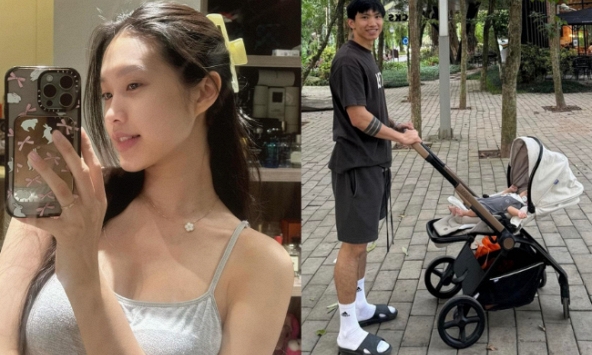 'Hot mom' Doãn Hải My khoe mặt mộc vẫn xinh như nàng thơ, tiết lộ điểm khác biệt với Đoàn Văn Hậu trong sinh hoạt đời thường