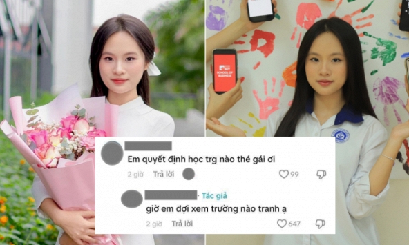 Vừa biết điểm thi THPT 2024, thủ khoa tự tin phát biểu 'Đợi xem trường ĐH nào tranh': Ngoài đời học giỏi cỡ nào?