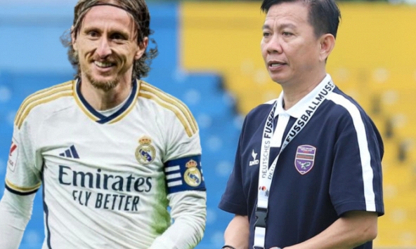 HLV Hoàng Anh Tuấn muốn đưa Luka Modric về đá V.League 