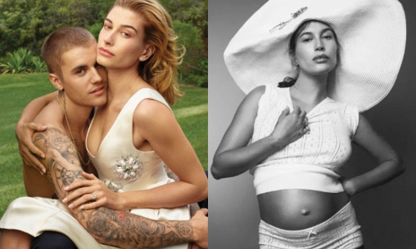 Lộ thời điểm vợ chồng Justin Bieber đón con đầu lòng 