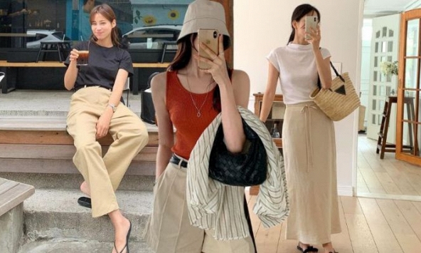 Mặc đẹp không khó với 5 cách diện trang phục màu be chuẩn tinh tế