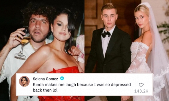 Selena Gomez mượn cớ bảo vệ bạn trai để khịa Justin Bieber, không chịu nổi cảnh tình cũ âu yếm vợ bầu?
