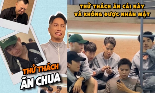 Dàn anh tài “bẹo hình bẹo dạng” vì ăn phải món chua nhất thế giới, riêng chỉ có 1 người không hề hấn gì!