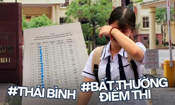 Toàn cảnh vụ bất thường điểm thi lớp 10 ở Thái Bình, nhiều học sinh điểm từ trung bình 'tăng vọt' lên 8, 9 sau phúc khảo