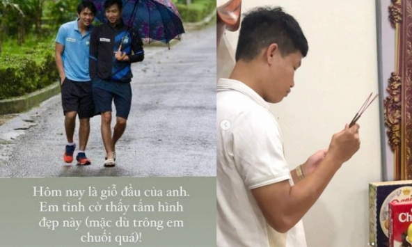Xót xa tâm sự của cầu thủ Tuấn Anh tưởng nhớ người anh ở HAGL mất trong vụ tai nạn giao thông thảm khốc 