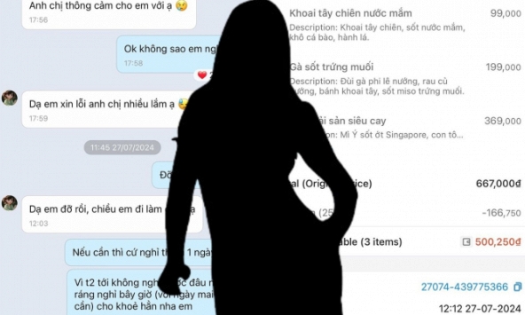 Nhân viên vừa xin nghỉ ốm đã có hoá đơn đặt đồ ăn 630k, chủ nhà hàng khui ra vụ ăn trộm tiền khó tin