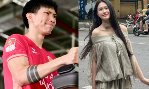 Doãn Hải My khích lệ khi Đoàn Văn Hậu ở giai đoạn khó khăn, có nguy cơ mất vị trí thi đấu: Đúng tiểu thư học thức, ngọt ngào 