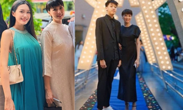 Lâu lắm mới thấy mẹ vợ của Đoàn Văn Hậu xuất hiện, nhan sắc vẫn 'đỉnh' chuẩn mẹ của Top 10 Hoa hậu - Doãn Hải My