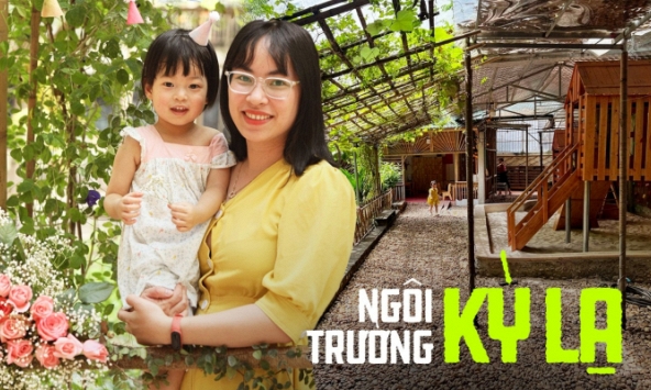 Có 1 ngôi trường mầm non 'kỳ lạ' ở Hà Nội: Học sinh tha hồ mộng mơ, rong chơi, các cô giáo cũng như những... đứa trẻ chưa lớn