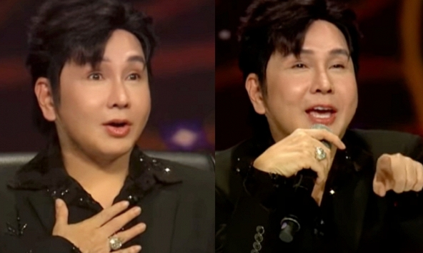 Biểu cảm đáng yêu của Vũ Luân trên sóng truyền hình