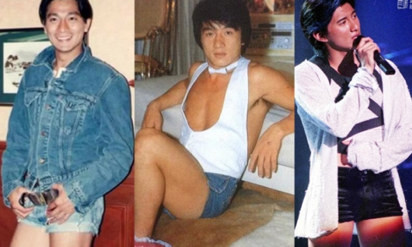 Khoảnh khắc 'khoe dáng' trong trang phục kiệm vải của các nam thần Hoa ngữ thập niên 80, nhìn thôi cũng khiến chị em chịu thua