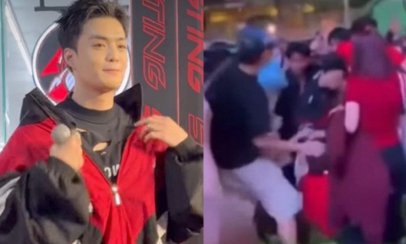 Nghi vấn một 'Anh trai say hi' suýt té ngã ở sự kiện nhưng nhận về là câu nói cực phũ phàng