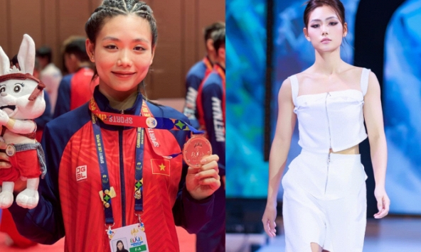 Nữ VĐV võ gậy giành HCV SEA Games đi thi hoa hậu: Lần đầu đi giày cao gót 13cm nhưng ẵm luôn giải thưởng