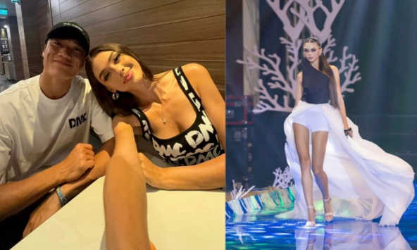 Vợ Bùi Tiến Dũng quyến rũ, chân dài thế nào mà được nhận danh xưng siêu mẫu quốc tế?