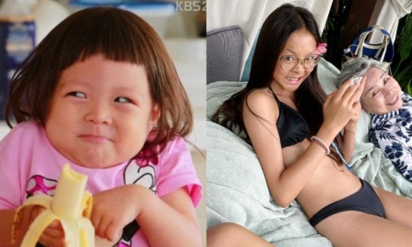  Bất ngờ với vóc dáng của sao nhí Choo Sarang ở tuổi 13