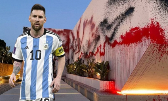 Sốc: Biệt thự của Messi bị phá hoại, tạt sơn, yêu cầu bồi thường hơn 1 tỷ đồng thì bị chê đắt