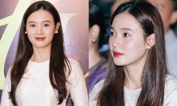 Midu xuất hiện, thần thái thế nào sau tin đồn mang bầu?