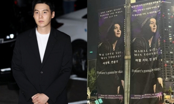 Suga trình diện điều tra, fan BTS có động thái “dằn mặt' ngay trước cửa HYBE