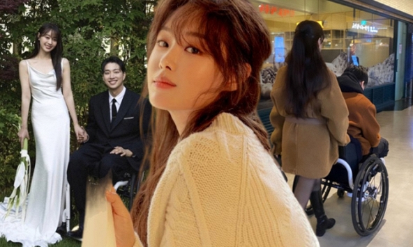 Câu chuyện tình yêu 'chữa lành' nhất MXH: Nữ ca sĩ trẻ xinh đẹp thông báo kết hôn với bạn trai bị liệt 