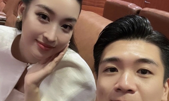 Hoa hậu Đỗ Mỹ Linh chúc mừng sinh nhật  anh trai chồng