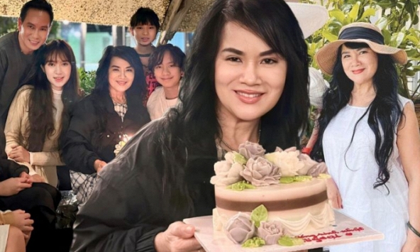 Nhan sắc mẹ vợ Lý Hải lại “gây bão” vì U70 mà cứ ngỡ như U50