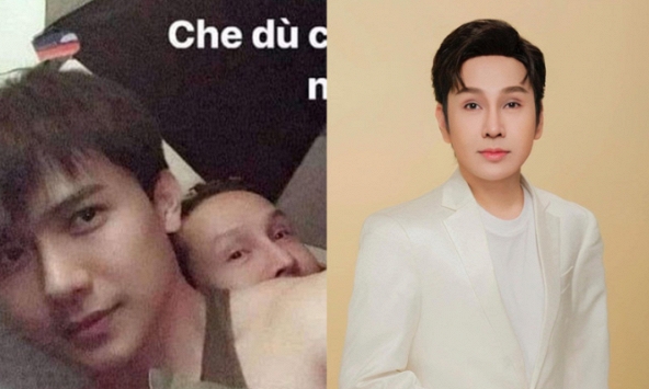 NSƯT Vũ Luân nói gì về bức ảnh thân thiết cùng một chàng trai?