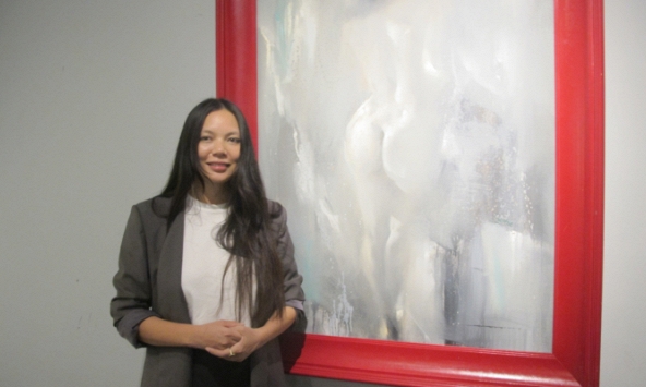 Với “Lớp lang cảm xúc”, nữ họa sĩ Sophie Trịnh tìm kiếm cái đẹp, cái trong sáng, cái bình dị…