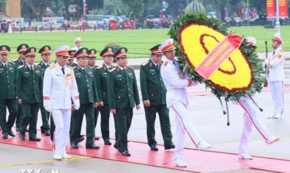 Lãnh đạo Đảng, Nhà nước vào Lăng viếng Chủ tịch Hồ Chí Minh nhân dịp Quốc khánh 2.9