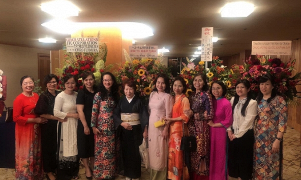 Hội Nữ trí thức Việt Nam - Nhật Bản tham gia Lễ kỷ niệm 79 năm Quốc khánh Nước Cộng hòa Xã hội Chủ nghĩa Việt Nam 