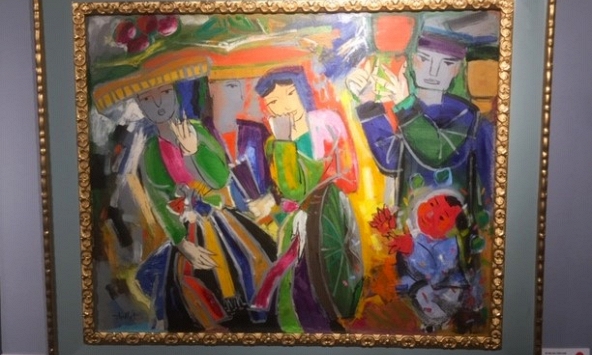 “Sắc màu thời gian”: Nơi tụ hội của các tài danh mỹ thuật từ xa xưa đến đương đại