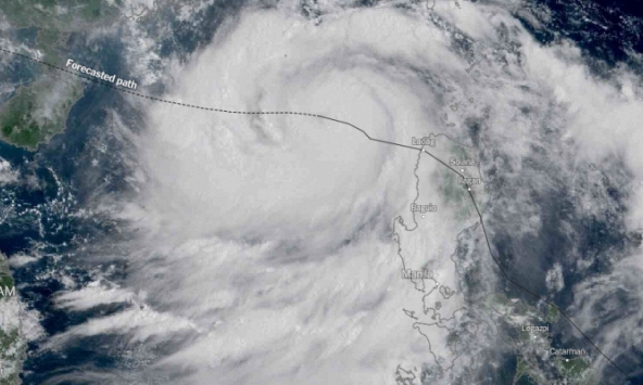 Bão số 3 đã mạnh lên cấp 'cuồng phong' giật cấp 15, khi nào tiến vào đất liền?